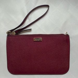 Kate Spade Plum Wristlet